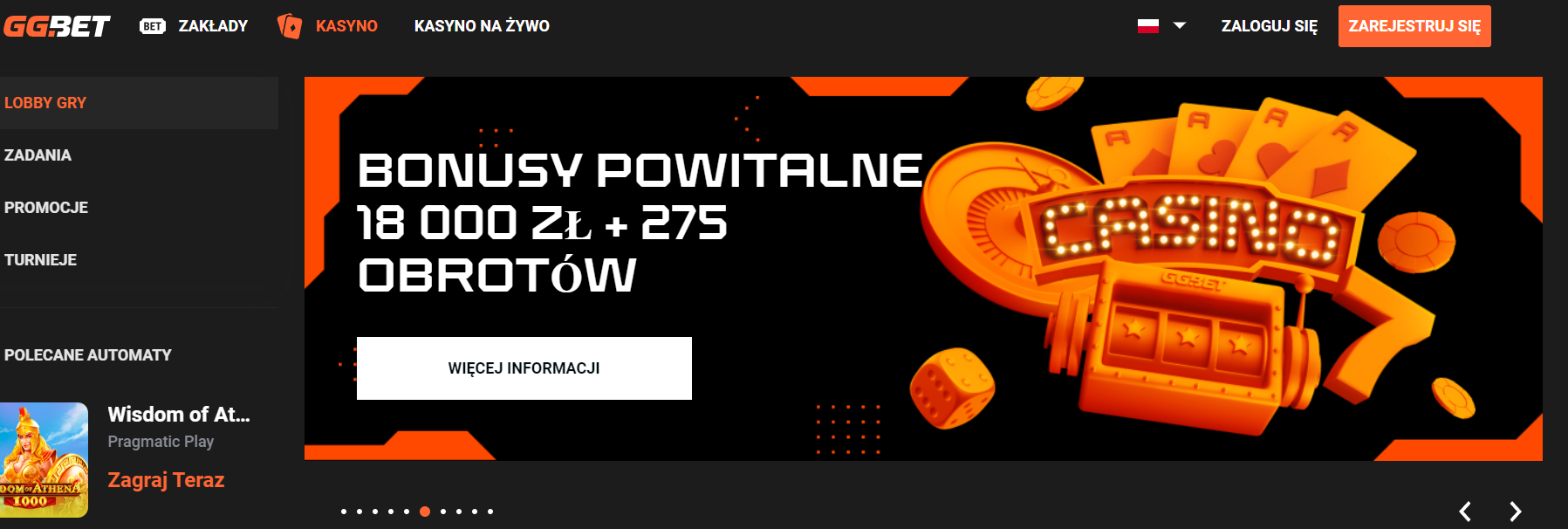 GGBet Bonus Powitalny